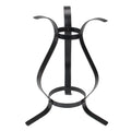 12 Black Curved Garden Gazing Ball Outdoor Patio Stand