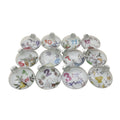 12Ct Twelve Days Of Christmas Glass Disc Holiday Ornaments 3