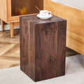 12X12X20 Wood Grain Mdf Coffee Table Luxurious Design Perfect Living Room Accent Fashion Texture Design Coffee Table