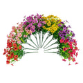 13 In Uv Resistant Artificial Daisy Bush Indoor Outdoor Set Of 12