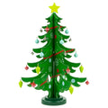 13.75 Decorative Wooden Christmas Tree Cut Out Table Top Decoration