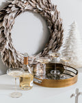 Betty Green Glass Tealight Candle Holders Set of 6