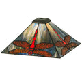 13 Square Prairie Dragonfly Shade
