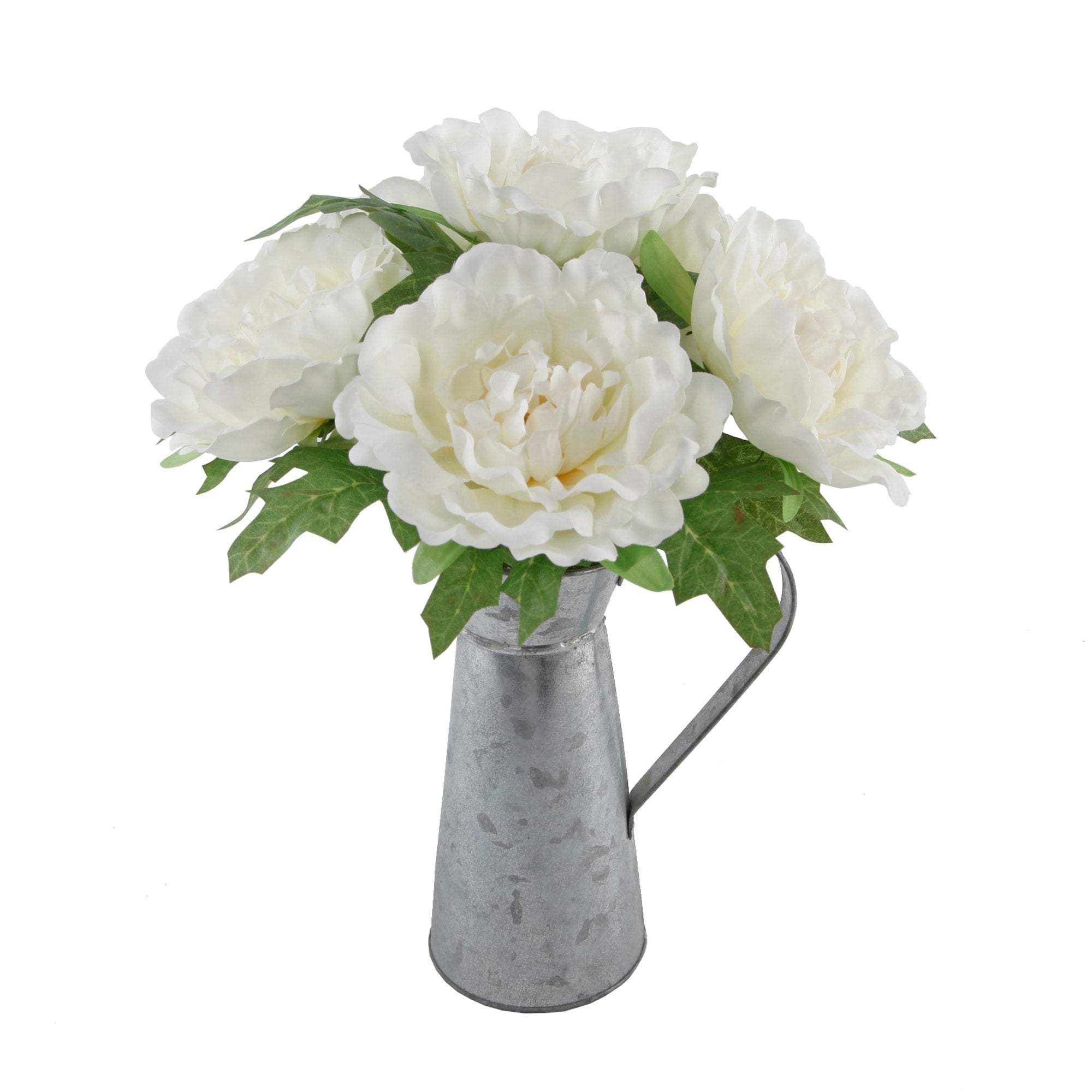 13 Tall Peach Peony In Tin One Size