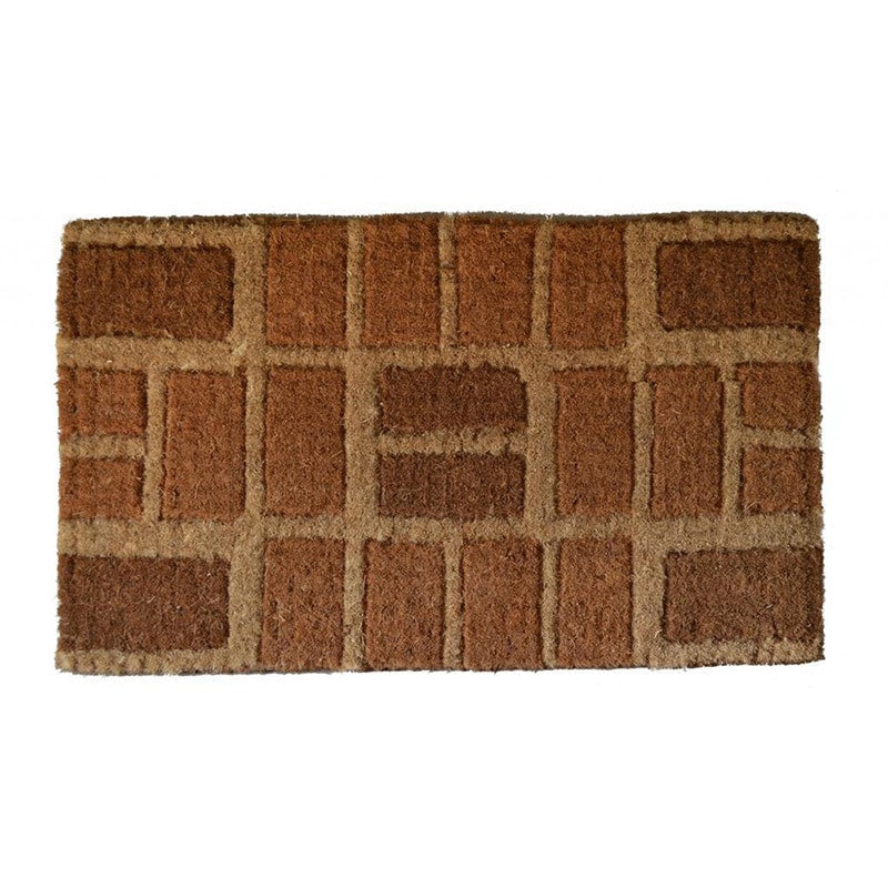 Brown Brick Coir Door Mat Door Mat