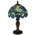 14 Inch Nightfall Wisteria Mini Lamp