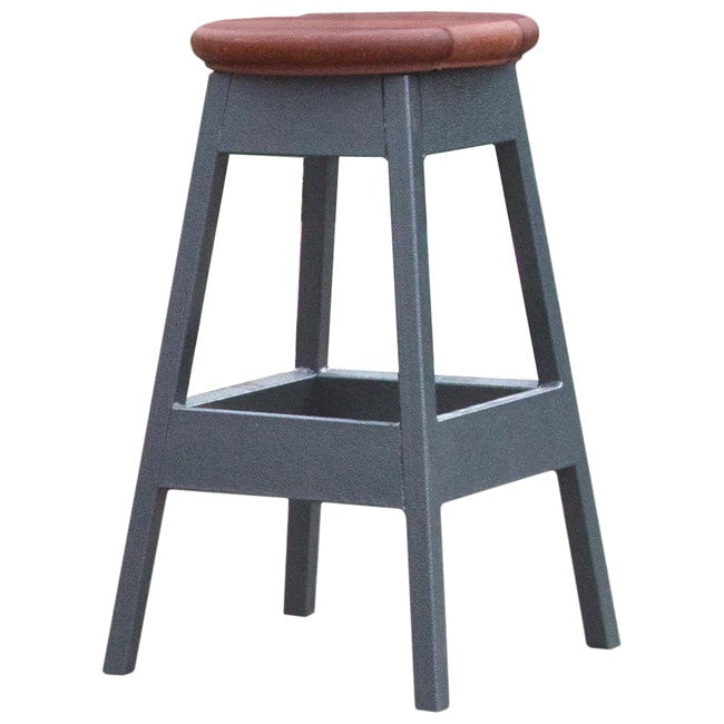 Cal Flame Mahogany 14 Inch X 14 Inch X 24 Inch Bar Stool
