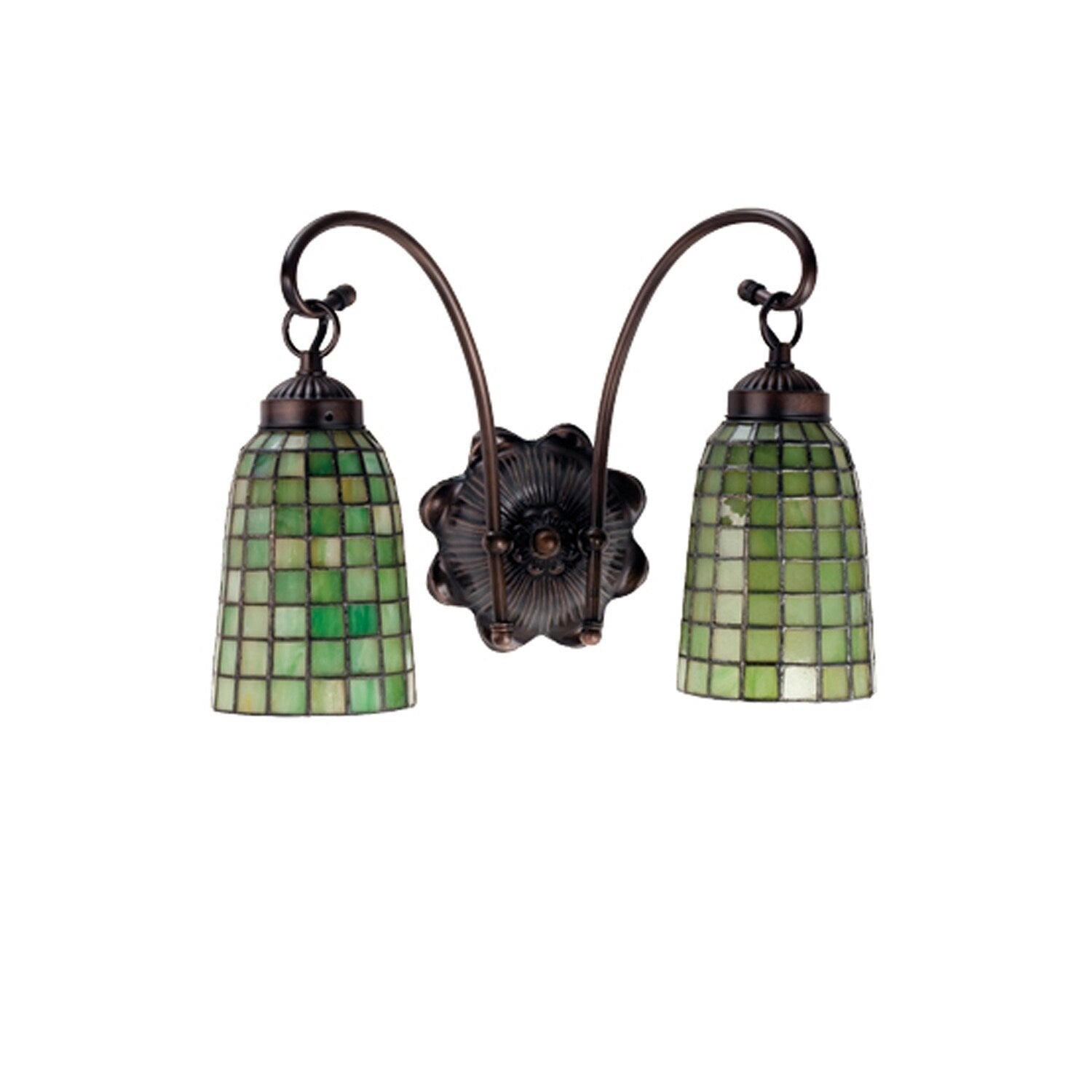 14.5 W Terra Verde 2 Lt Wall Sconce