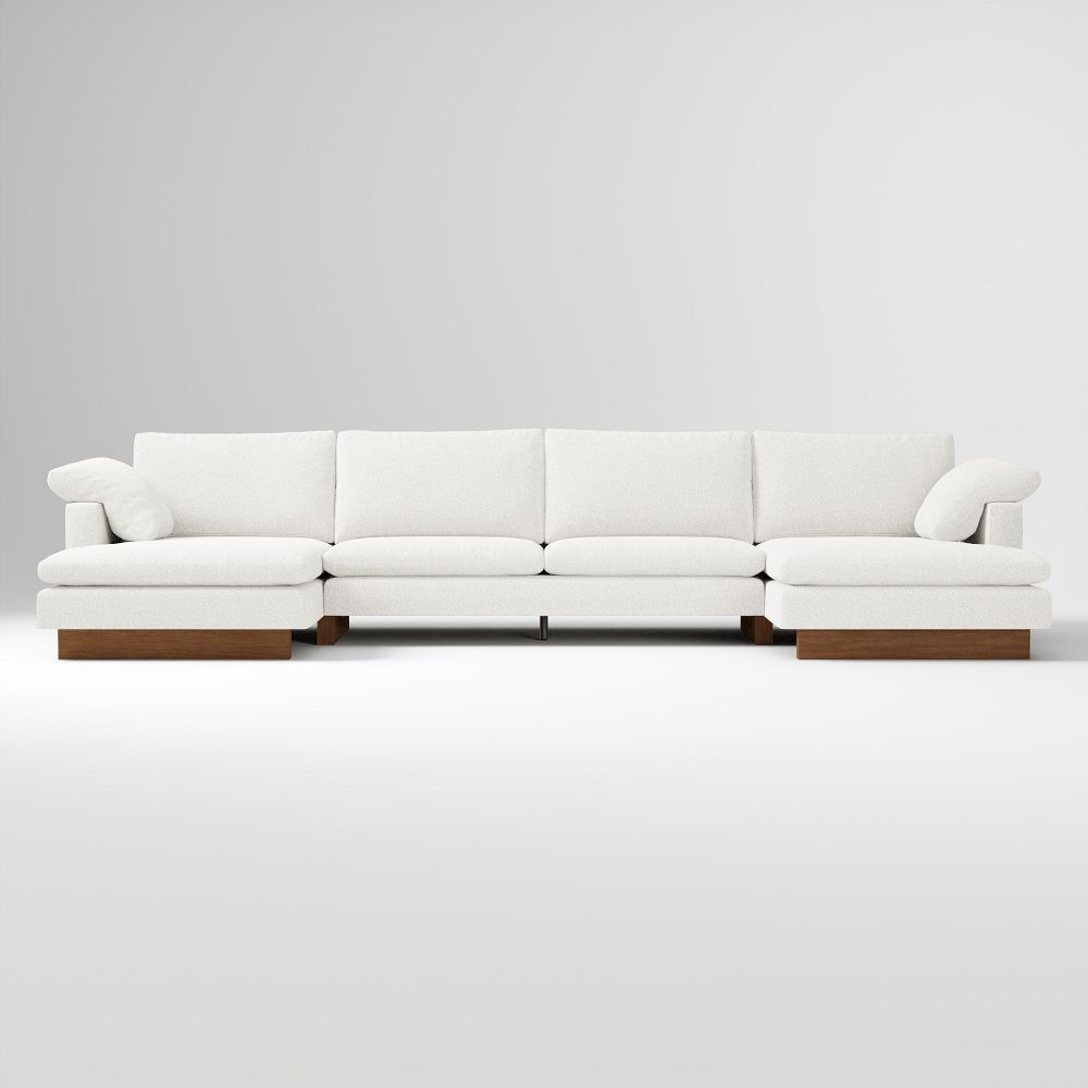 Harmony 3-Piece U-Shaped Chaise Sofa (386 cm)