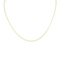 14K Yellow Gold 0.53Mm Box Chain With Lobster Clasp 18 Inch