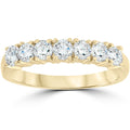 14K Yellow Gold 1 Ct Tdw Diamond Wedding Anniversary Ring