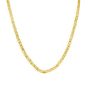 14K Yellow Gold Filled 4.9Mm Mariner Link Chain With Lobster Clasp 18 Inch