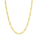 14K Yellow Gold Filled 5.2Mm Figaro Chain With Lobster Clasp 20 Inch