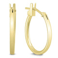 Marquee Jewels 14Mm Hoop Earrings In 14K Yellow Gold