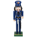 14 Decorative Wooden Christmas Nutcracker Police Officer