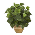 14 Pothos Artificial Plant In Ceramic Planter