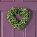 14 Uv Boxwood Wall Heart