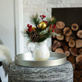 14 Xmas Mix In Ceramic Watering Pot