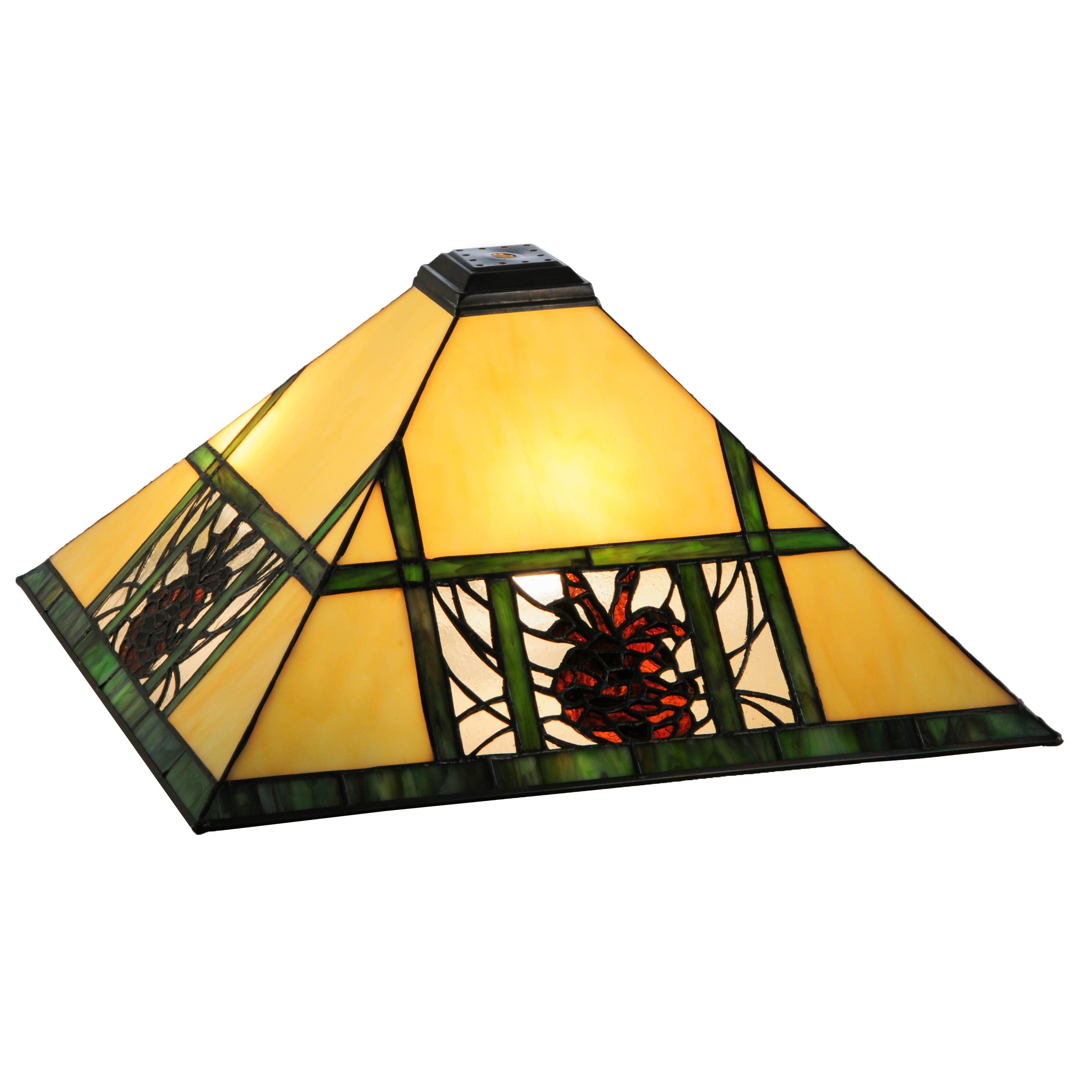 14 Sq Pinecone Ridge Shade