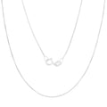 14K White Gold 0.5 Mm Delicate Box Chain 14 30 Inches
