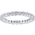 14K White Gold 1Ct Tdw Diamond Eternity Wedding Ring