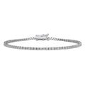 14K White Gold 2Ct Tdw Diamond Tennis Bracelet
