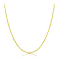 14K Yellow Gold Classic Box Chain 0.6Mm