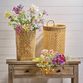 15 17 Bamboo Rattan Wall Basket