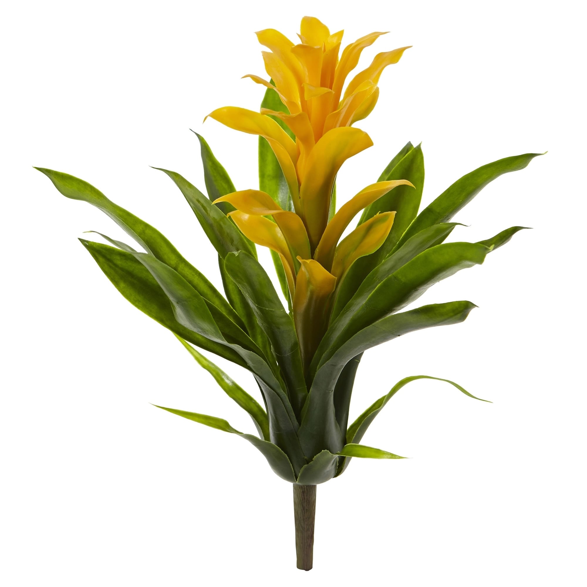 15 Bromeliad Artificial Flower Set Of 4