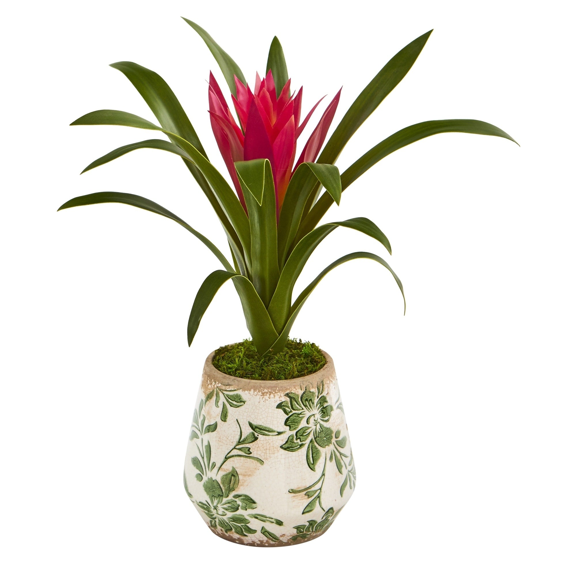 15 Ginger Artificial Plant In Floral Vase