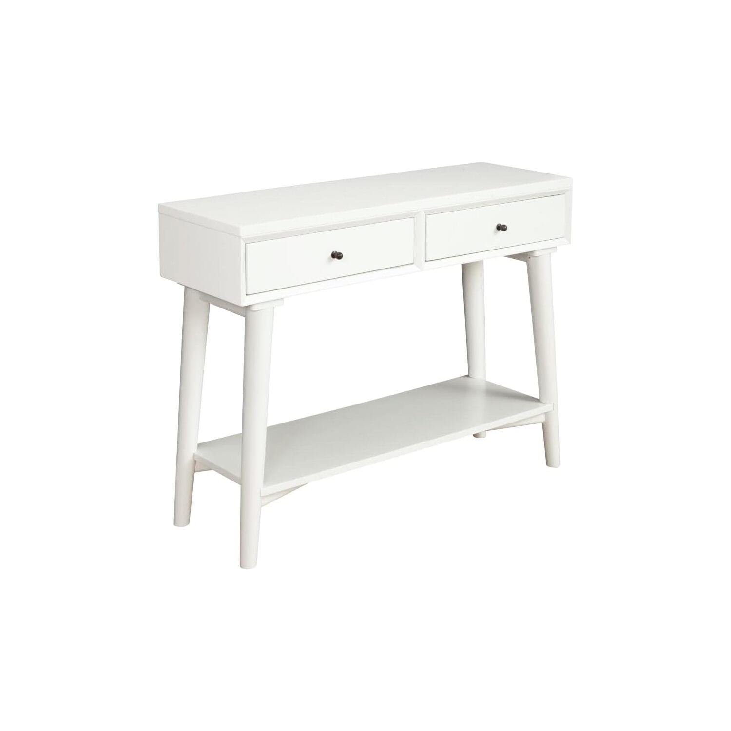 15 In. W Chrome Finish Round Shape Aluminum Frame End Table 8 X 11