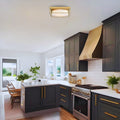15 Inch Led Light Metal Kitchen Light Gold Ceiling Light N A