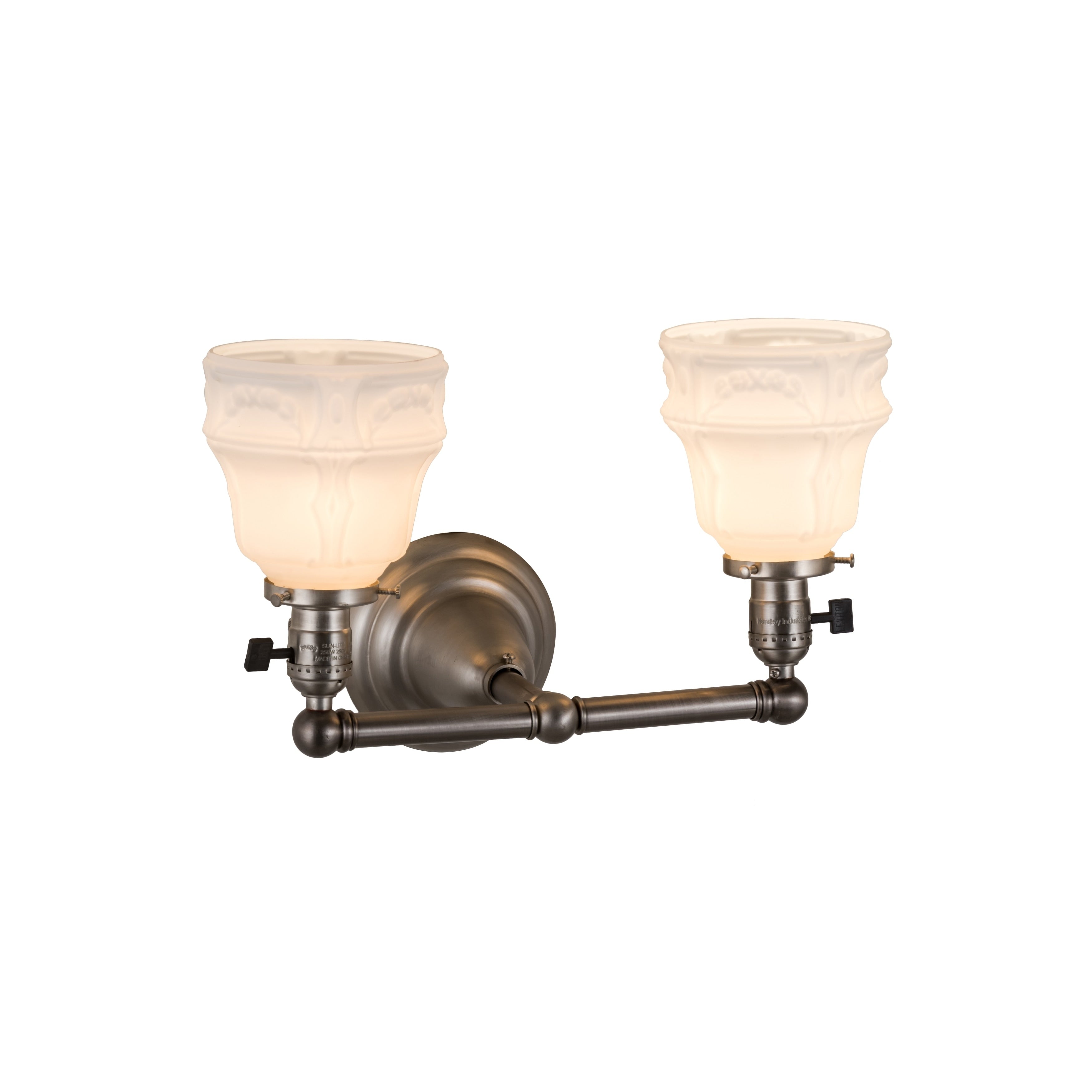 15.5 W Revival Garland 2 Lt Wall Sconce