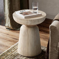 15.7 Mushroom Shaped Fiberglass End Table