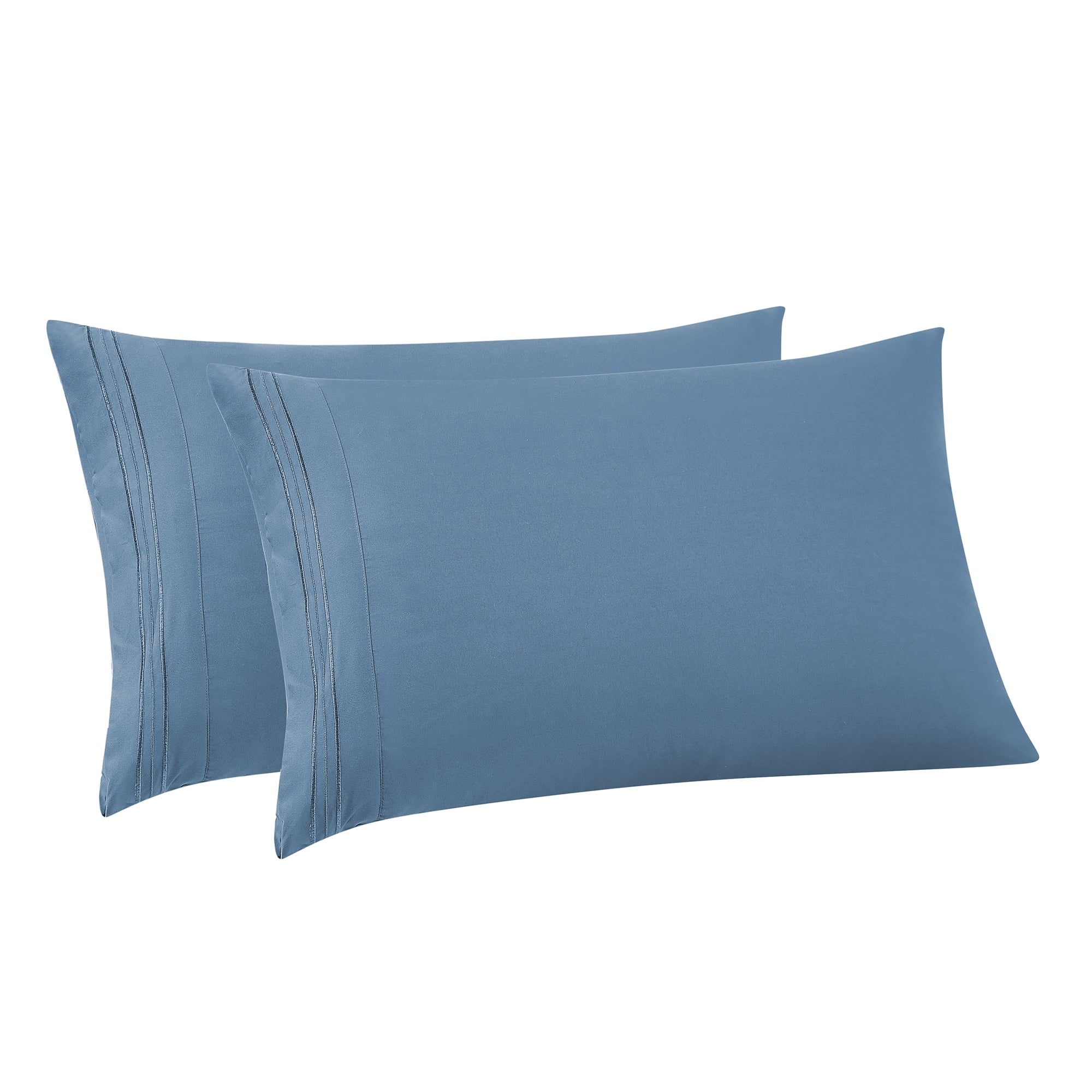 Ultra Soft Embroidered Pillowcases Set Of 2