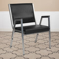 Hercules Series 1500 Lb. Rated Antimicrobial Bariatric Medical Reception Arm Chair