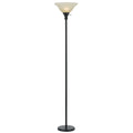 Glass Shade 3 Way 150 Watt Torchiere