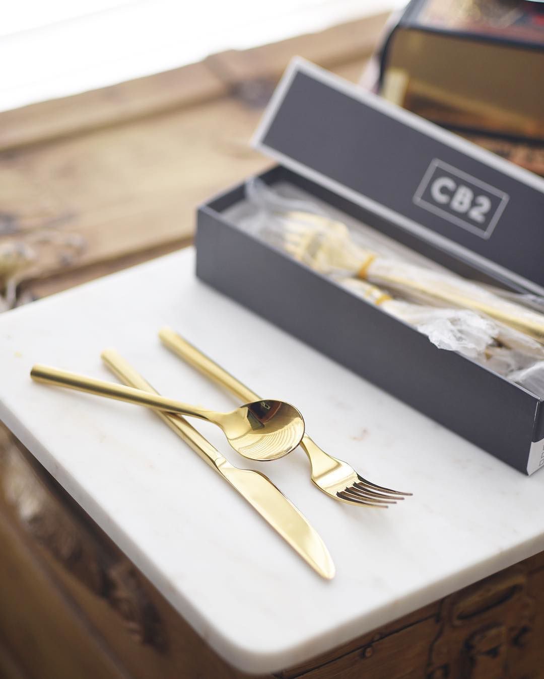 Rush 20-Piece Brushed Black Flatware Set