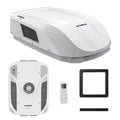 15K Btu Rv Air Conditioner With Heat Pump 12K Btu Low Noise 43Db Rv Rooftop Ac With Remote Control Csa Certified White