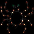 15 Lighted Spider Halloween Window Silhouette Decoration