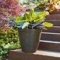 15 Jamaica Wicker Planter Dark Coffee