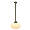 16 W Revival Schoolhouse W Traditional Globe Pendant