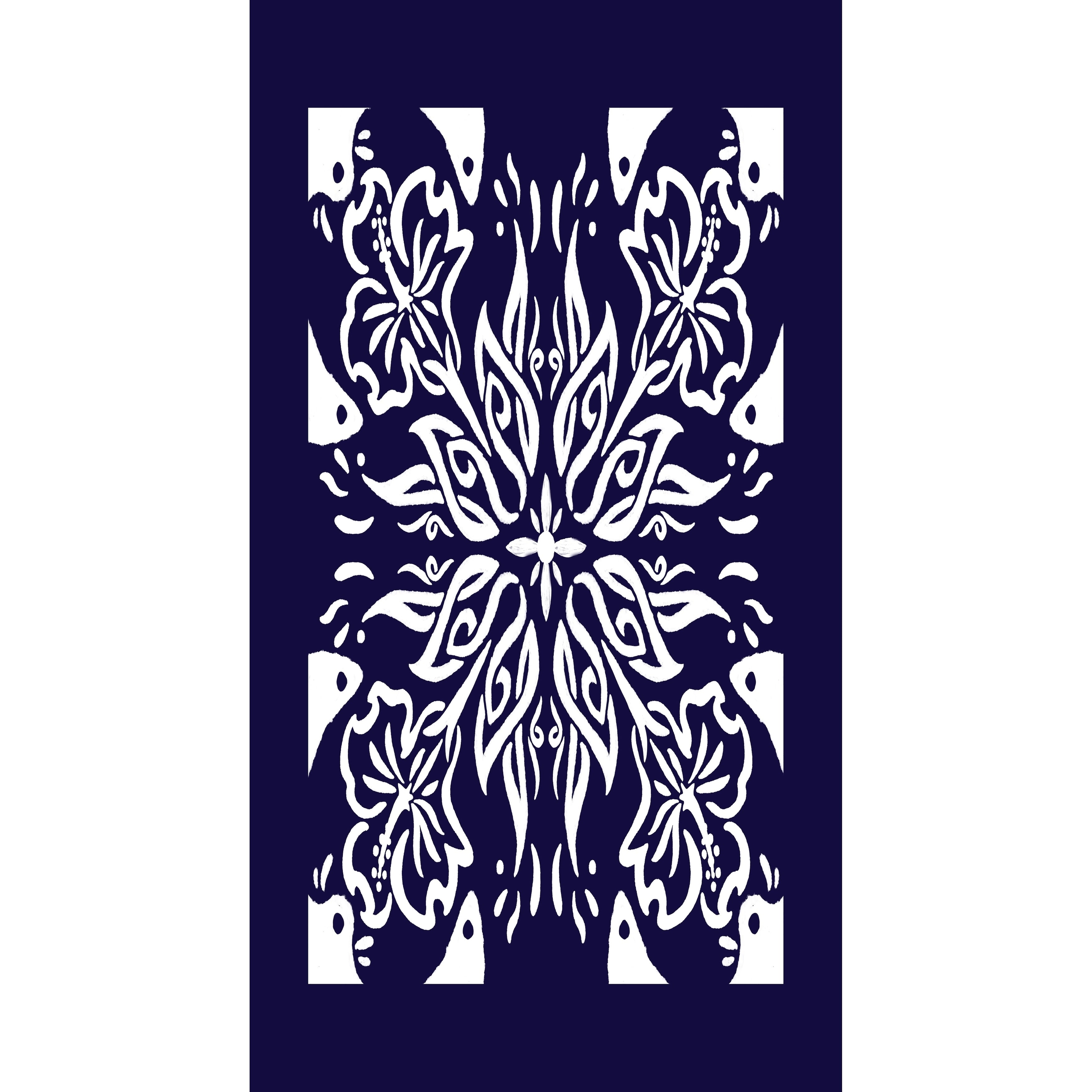 18 X 30 Inch Cuban Tile 3 Geometric Print Kitchen Towel