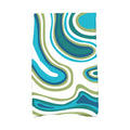 16 X 25 Inch Agate Geometric Print Hand Towel