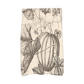 16 X 25 Inch Antique Pumpkin Holiday Floral Print Hand Towel