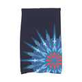 16 X 25 Inch Sailors Delight Geometric Print Hand Towel