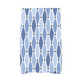 16 X 25 Inch Wavy Geometric Print Hand Towel