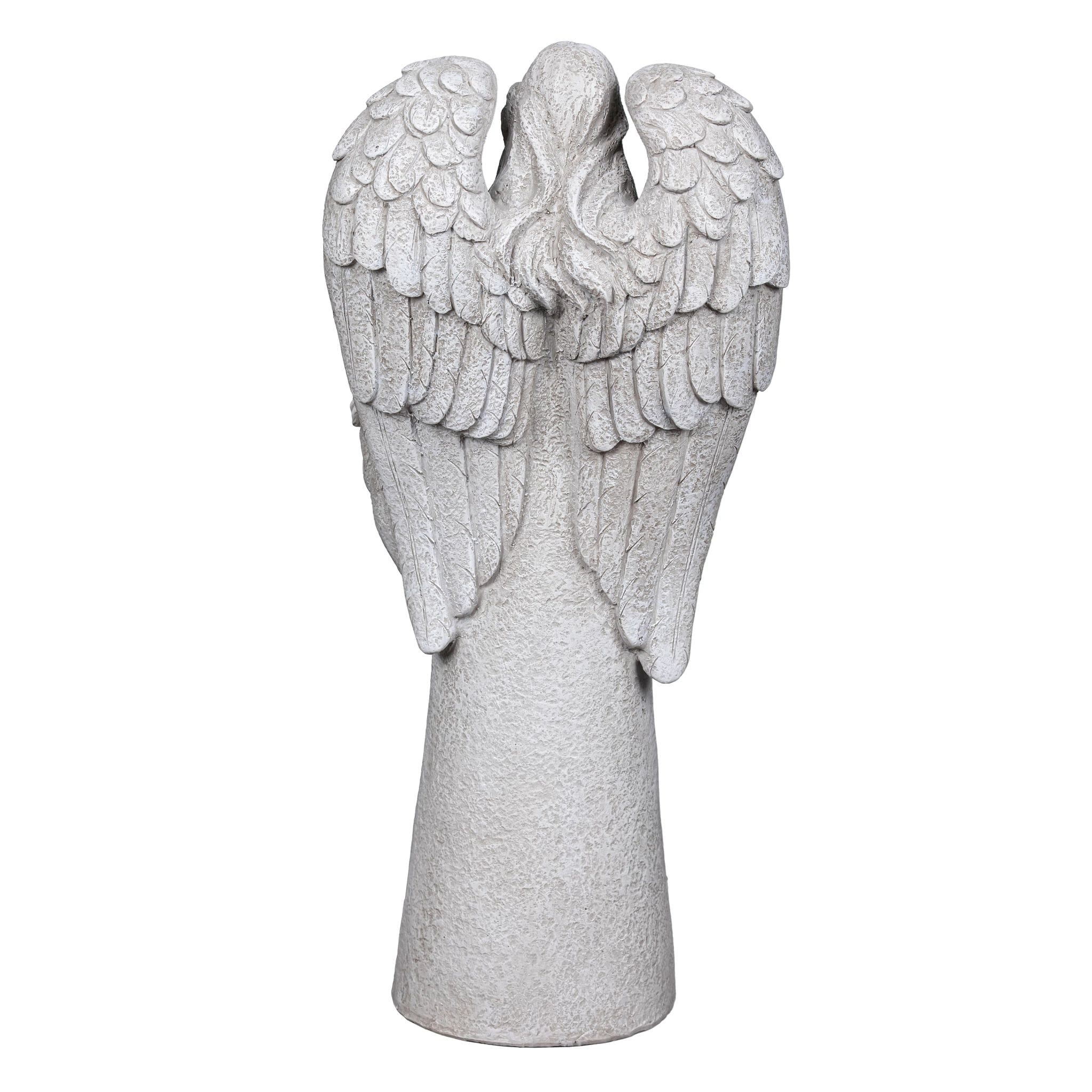 16 In. Resin Cardinal Angel Memorial Bird Feeder