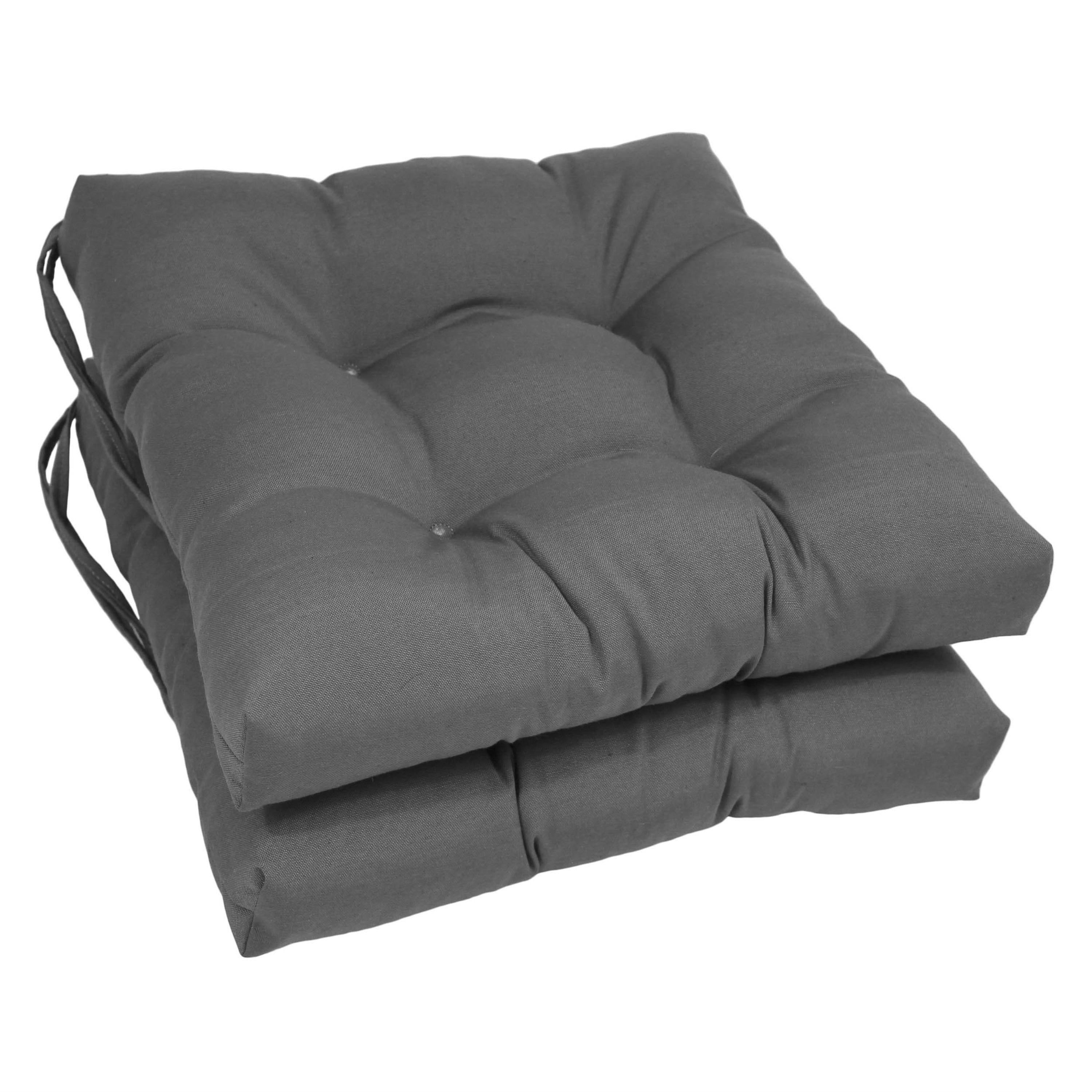 Blazing Needles 16 Inch Square Chair Cushions Set Of 4 16 X 16