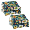 Blazing Needles 16 Inch Indoor Outdoor Chair Cushion Set Of 4 16 X 16